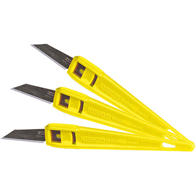 Stanley Disposable Craft Knives (Pack of 3)