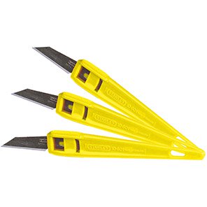 Stanley Disposable Craft Knives (Pack of 3)