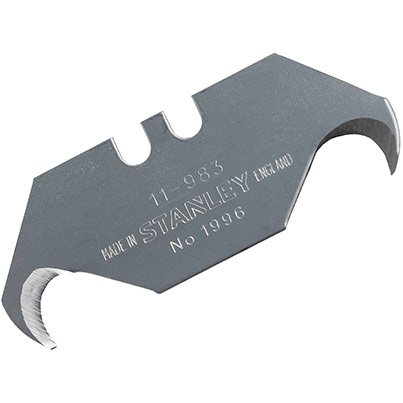 Stanley 1996 Large Hook Utility Knife Blades (Pack of 5)