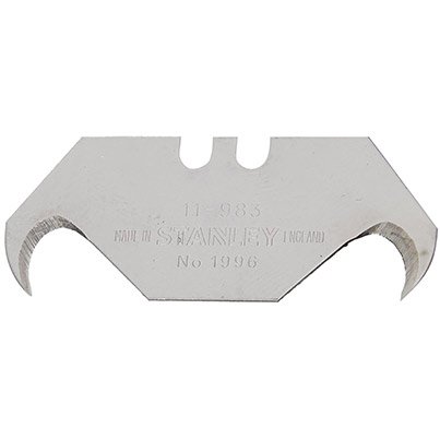 Stanley 1996 Large Hook Utility Knife Blades (Pack of 5)