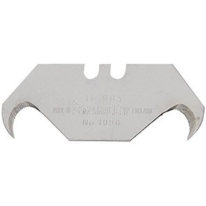Stanley 1996 Large Hook Utility Knife Blades (Pack of 5)