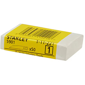 Stanley Slimknife Craft Knife Blades (Pack of 50)