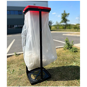 Cromwell Clear 90L Heavy-Duty Bin Bags (Box of 200)