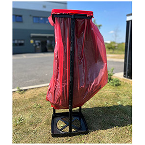 Cromwell Red 90L Heavy-Duty Bin Bags (Box of 200)