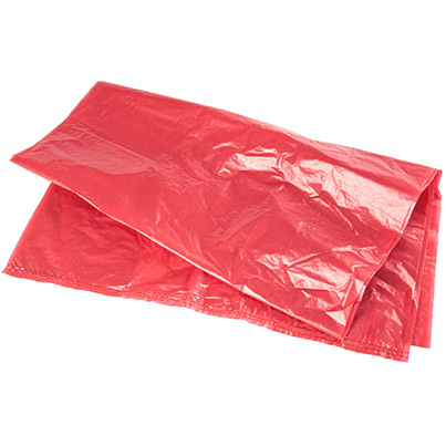 Cromwell Red 90L Heavy-Duty Bin Bags (Box of 200)