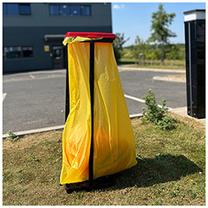 Cromwell Yellow 90L Heavy-Duty Bin Bags (Box of 200)