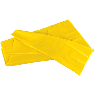 Cromwell Yellow 90L Heavy-Duty Bin Bags (Box of 200)