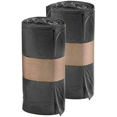 Cromwell 90L Black Heavy-Duty Bin Bags (Box of 200)