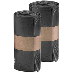 Cromwell 90L Black Heavy-Duty Bin Bags (Box of 200)