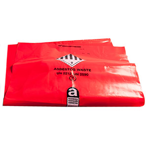 Cromwell Red 60L Asbestos Bags (Box of 100)