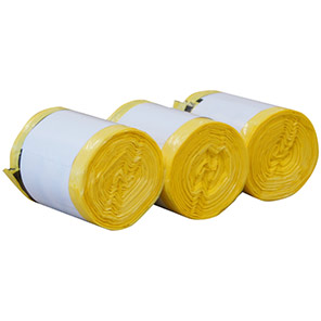 Cromwell 30L Yellow/Black Tiger Stripe Clinical Waste Bags (Box of 500)
