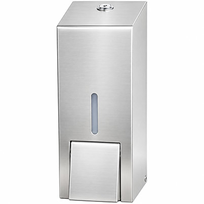 C21 Hygiene 304 Stainless Steel Refillable Soap Dispenser