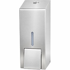 C21 Hygiene 304 800ml Stainless Steel Refillable Soap Dispenser