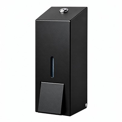 C21 Hygiene 304 Black Refillable Soap Dispenser