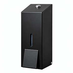 C21 Hygiene 304 Black 800ml Refillable Soap Dispenser