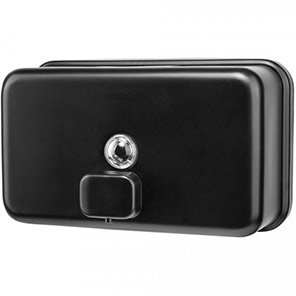 C21 Hygiene Black 1.2L Horizontal Soap Dispenser