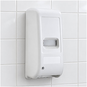 C21 Hygiene White 1L ABS Automatic Soap Dispenser