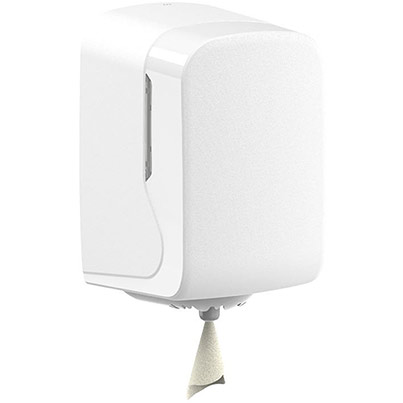 C21 Hygiene White ABS Centrefeed Dispenser