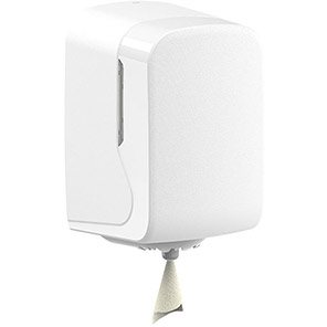C21 Hygiene White ABS Centrefeed Dispenser