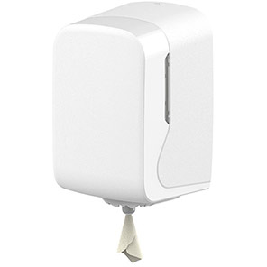 C21 Hygiene White ABS Centrefeed Dispenser