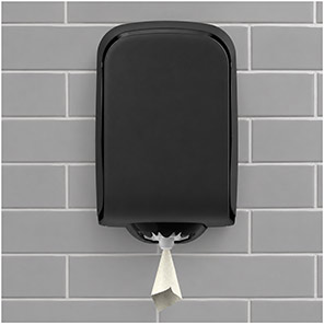 C21 Hygiene Black ABS Centrefeed Dispenser