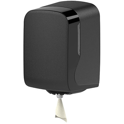 C21 Hygiene Black ABS Centrefeed Dispenser