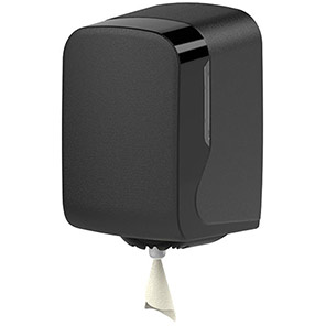 C21 Hygiene Black ABS Centrefeed Dispenser