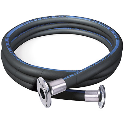 Water Suction and Delivery Hose Assembly with PN16 Flange Fittings