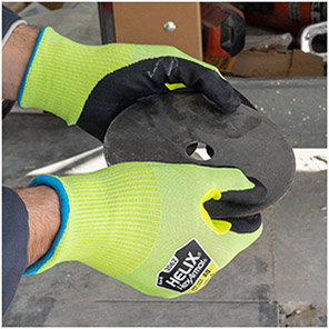 HexArmor Helix 3062 Yellow/Black Ultra-Thin Cut-Resistant Gloves