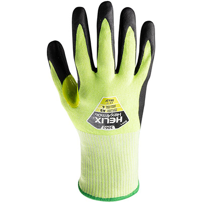 HexArmor Helix 3062 Yellow/Black Ultra-Thin Cut-Resistant Gloves