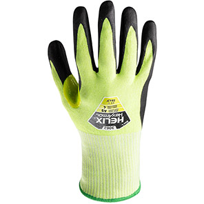 HexArmor Helix 3062 Yellow/Black Ultra-Thin Cut-Resistant Gloves 11