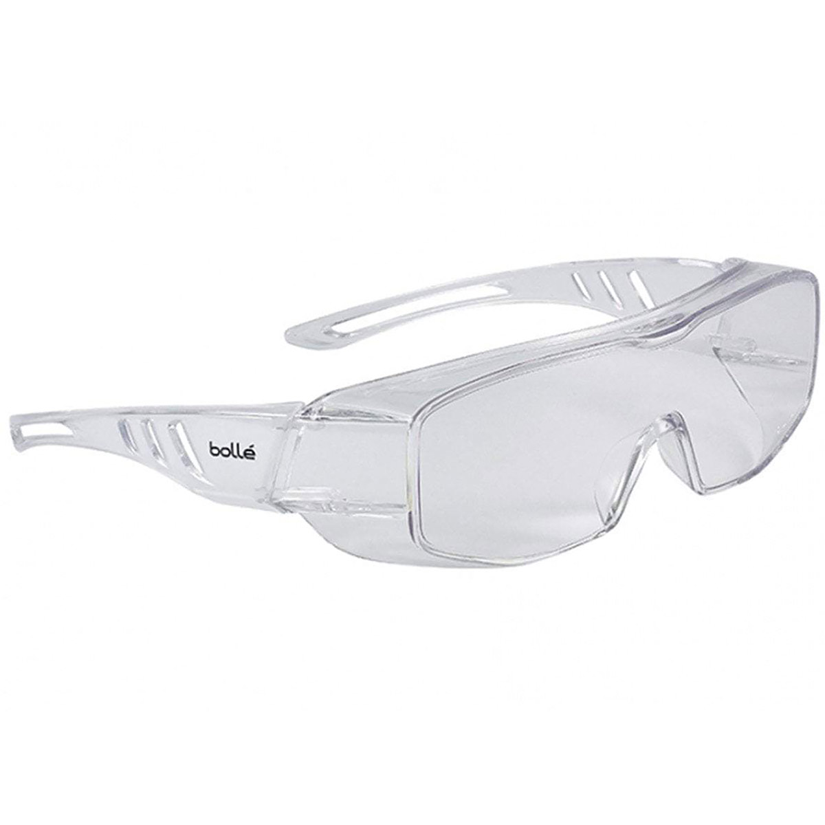 Bollé Overlight Safety Overglasses with Clear Lenses (Box of 10