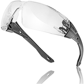 Boll� RUSH 2.0 PLATINUM Lite ASAF Grey Clear-Lens Safety Glasses M/L (Pack of 20)