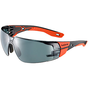 Boll� RUSH 2.0 PLATINUM Red Grey-Lens Safety Glasses S