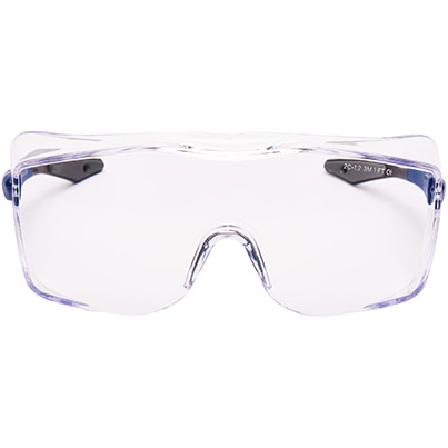 3M OX 3000 Clear-Lens Safety Overglasses