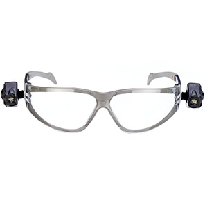 3M LED Light Vision Clear-Lens Safety Glasses