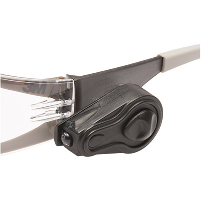 3M LED Light Vision Clear-Lens Safety Glasses