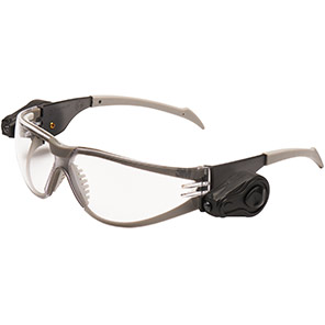 3M LED Light Vision Clear-Lens Safety Glasses