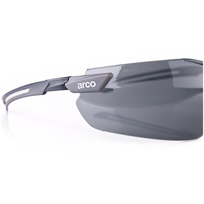 Arco Cloud Smoke-Lens Safety Glasses