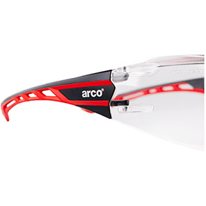 Arco Breeze Clear-Lens (K/N) Safety Glasses