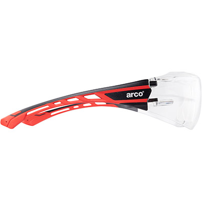 Arco Breeze Clear-Lens (K/N) Safety Glasses