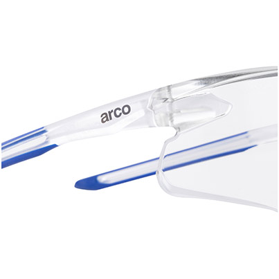 Arco Bora Clear-Lens Safety Glasses