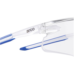 Arco Bora Clear-Lens Safety Glasses