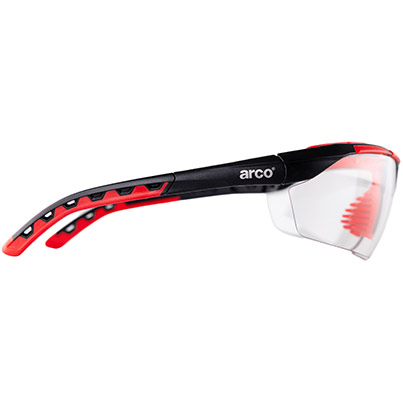 Arco Squall Clear-Lens (K/N) Safety Glasses