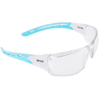 Arco Eurus Clear-Lens Safety Glasses