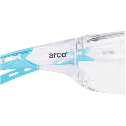 Arco Eurus Clear-Lens Safety Glasses