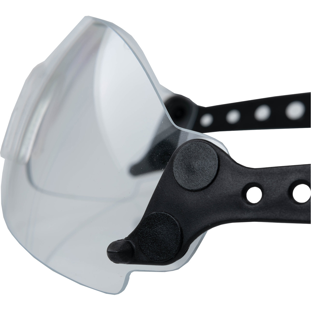 JSP EVOSpec HelmetMounted Safety Glasses with Clear Lenses JSP