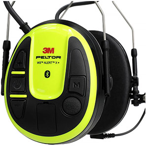 3M PELTOR WS Alert X+ Yellow Ear Defenders