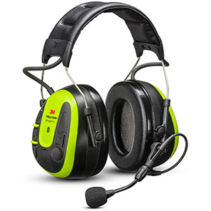 3M PELTOR WS Alert X+ Yellow Ear Defenders