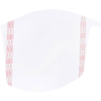 3M Versaflo S-920L Medium/Large Peel-Off Visor Covers (Pack of 10)